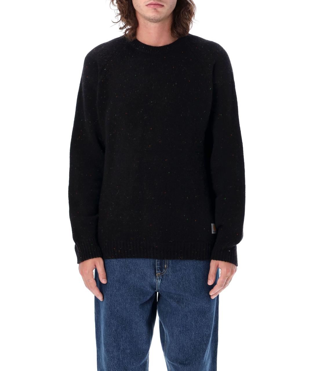 CARHARTT WIP Черный шерстяной джемпер / свитер, фото 6