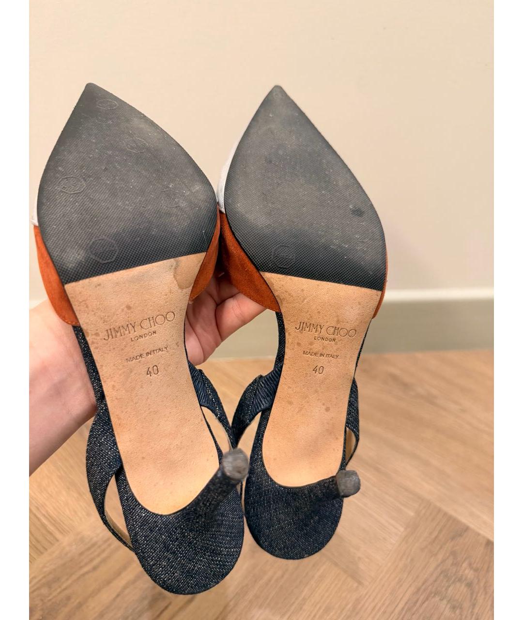 JIMMY CHOO Мульти кожаные туфли, фото 7