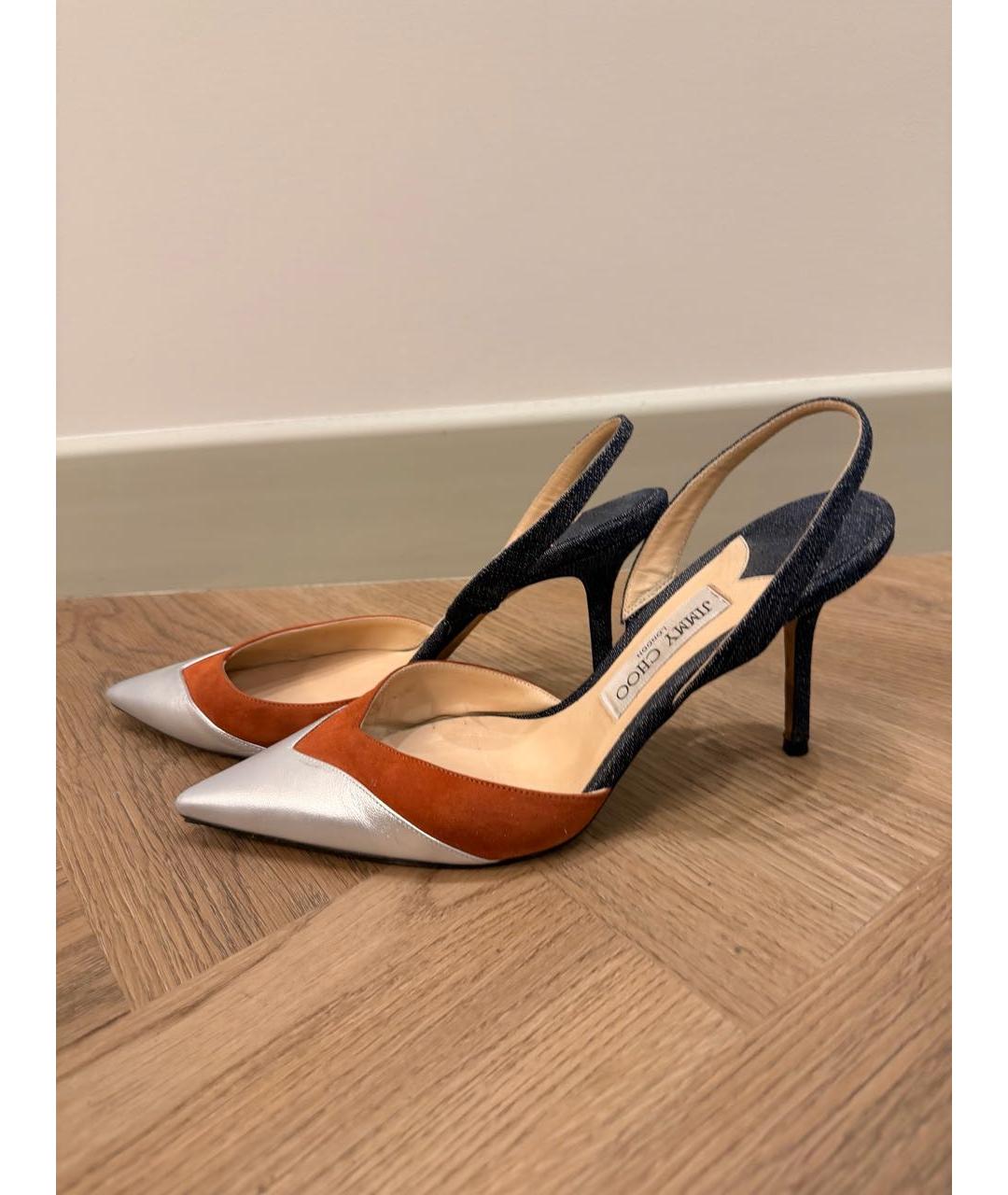 JIMMY CHOO Мульти кожаные туфли, фото 5