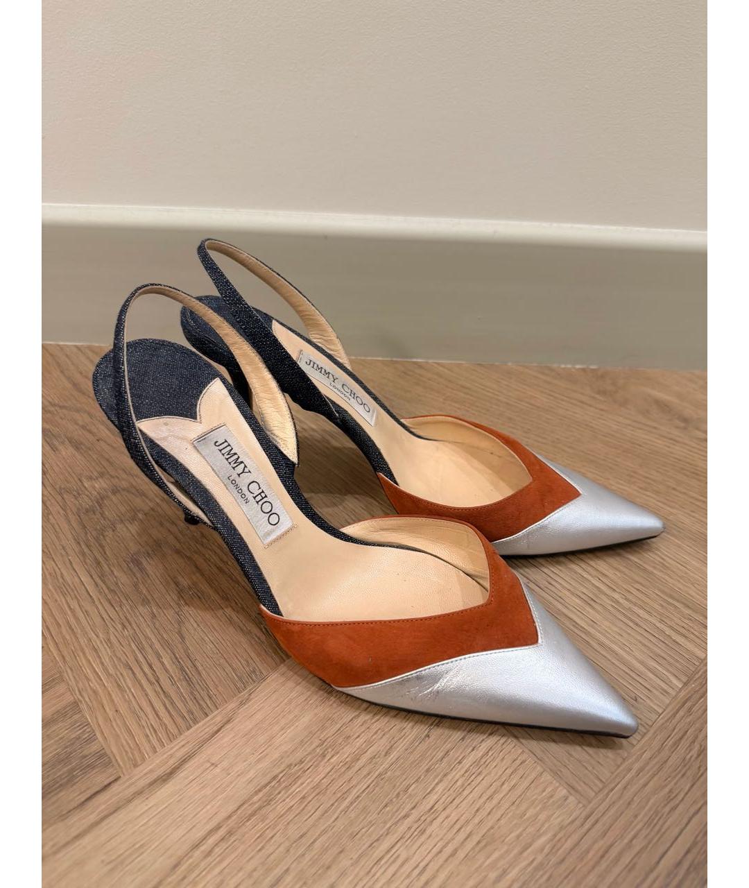 JIMMY CHOO Мульти кожаные туфли, фото 2