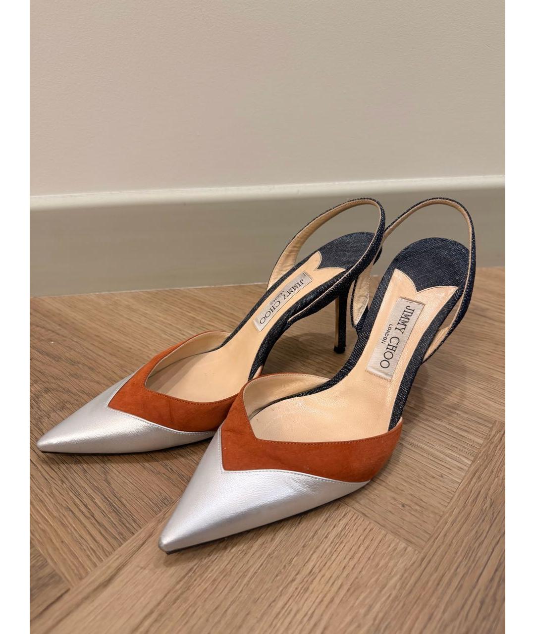 JIMMY CHOO Мульти кожаные туфли, фото 4