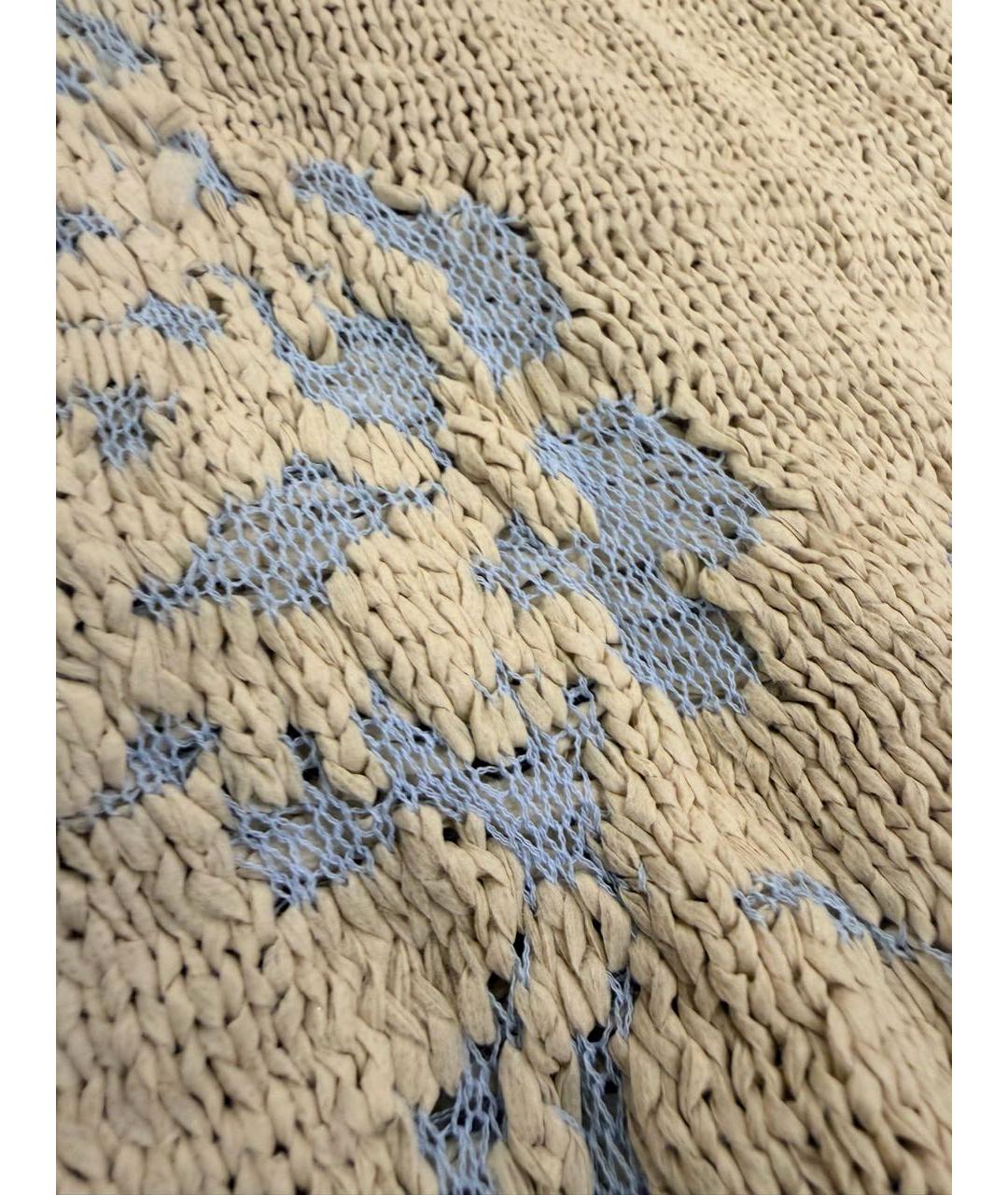 ERMANNO SCERVINO Бежевый полиамидовый джемпер / свитер, фото 2