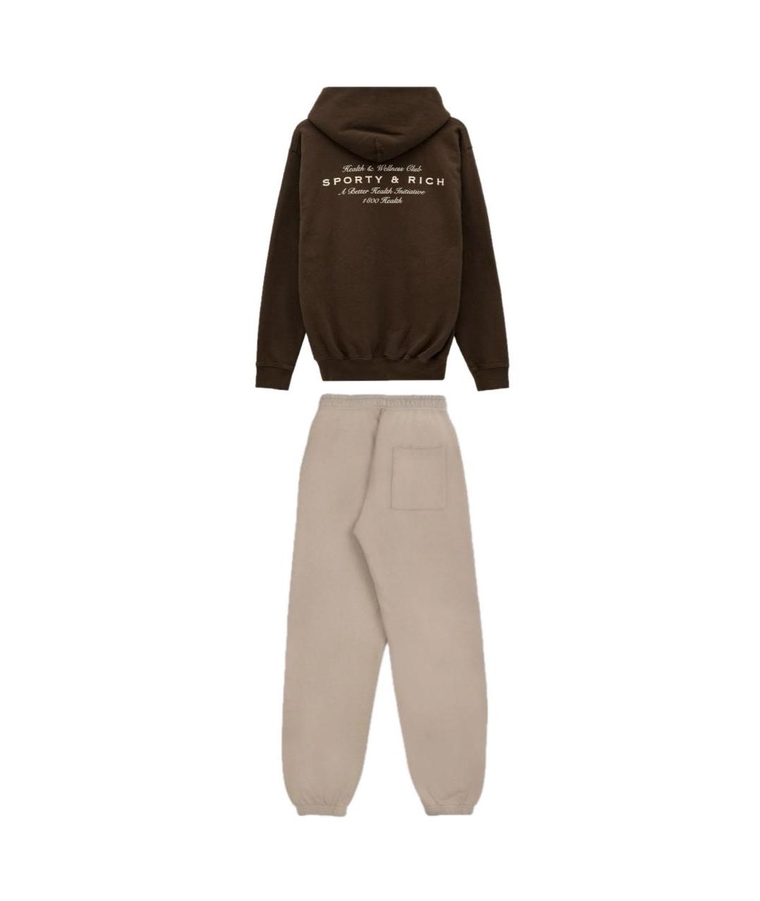 SPORTY AND RICH Хлопковый спортивные костюмы, фото 4