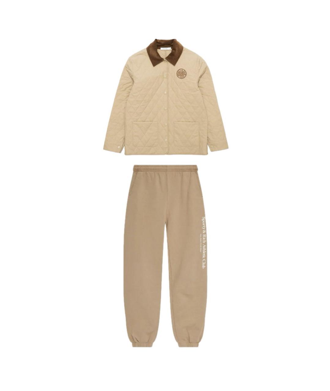 SPORTY AND RICH Хлопковый спортивные костюмы, фото 2