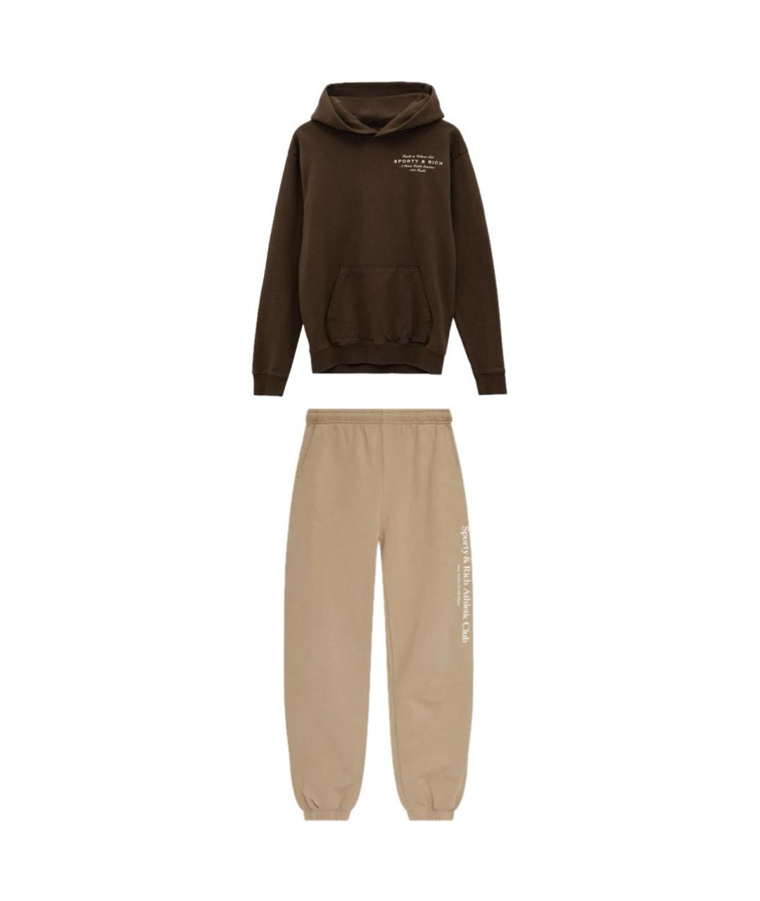 SPORTY AND RICH Хлопковый спортивные костюмы, фото 3