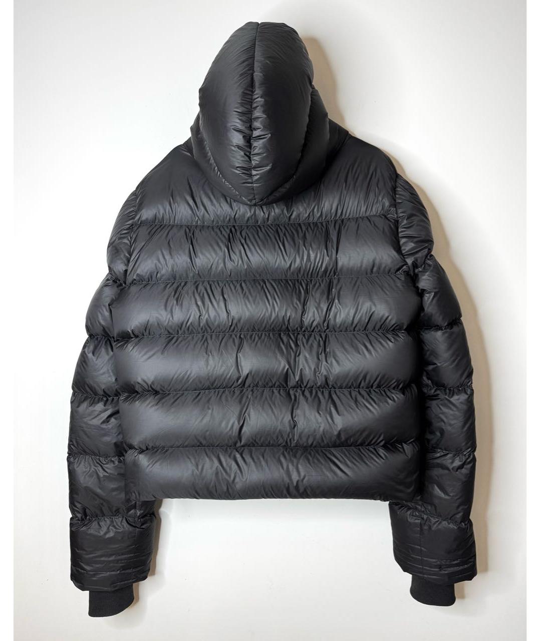 RICK OWENS Черный полиамидовый пуховик, фото 3