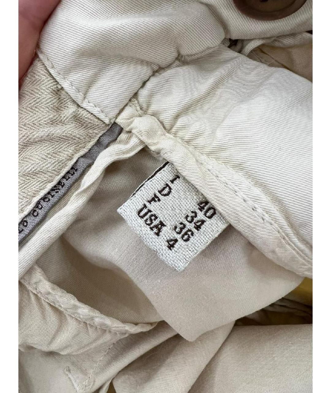 BRUNELLO CUCINELLI Антрацитовые брюки широкие, фото 5