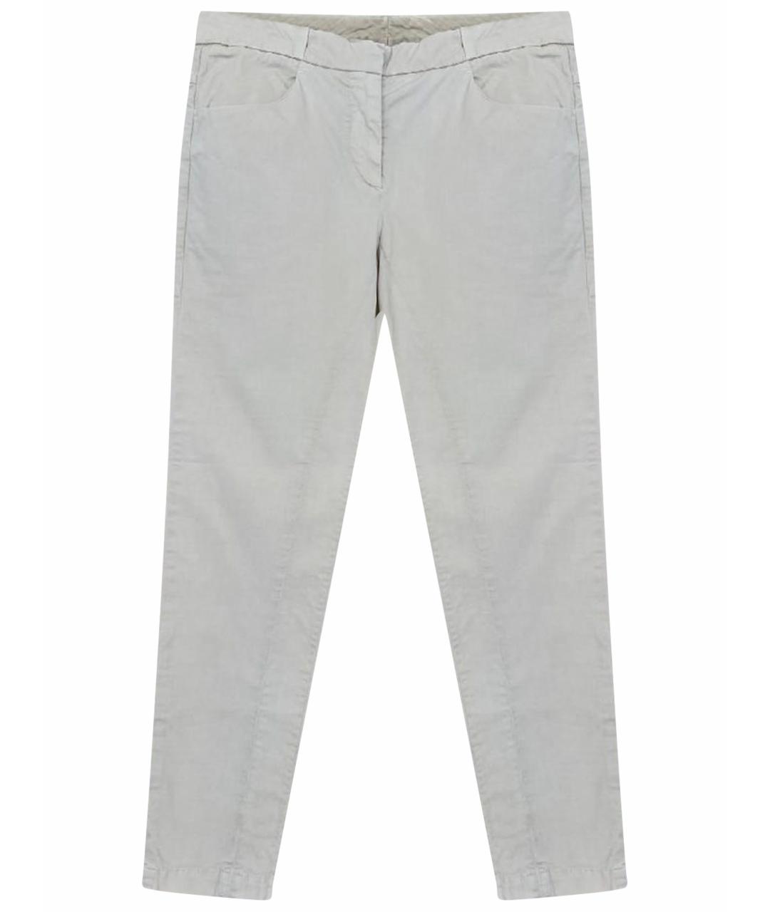 BRUNELLO CUCINELLI Антрацитовые брюки широкие, фото 1