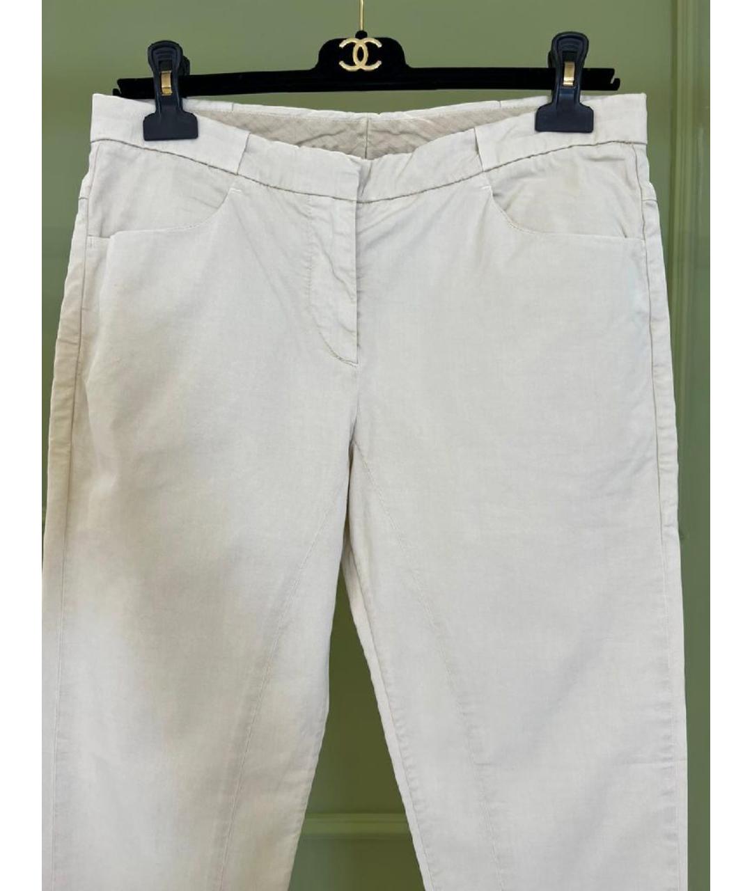 BRUNELLO CUCINELLI Антрацитовые брюки широкие, фото 2