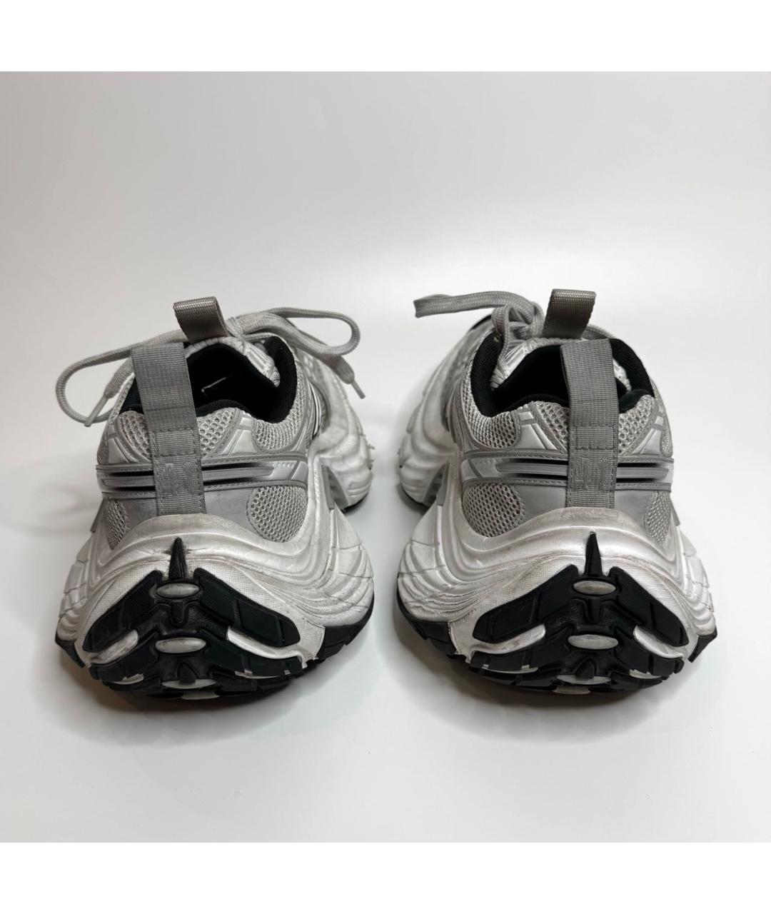 BALENCIAGA Белые текстильные кроссовки, фото 5