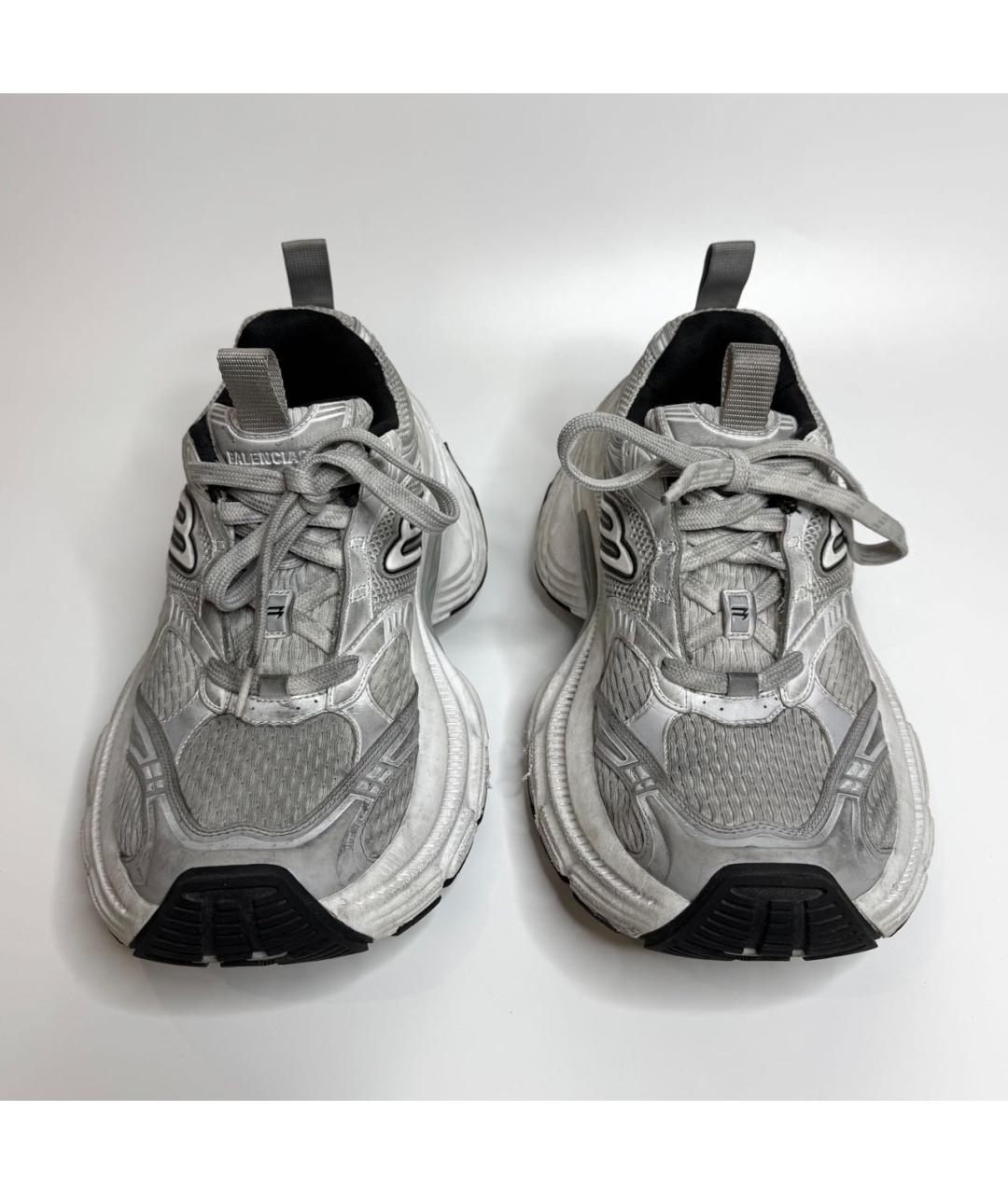 BALENCIAGA Белые текстильные кроссовки, фото 2
