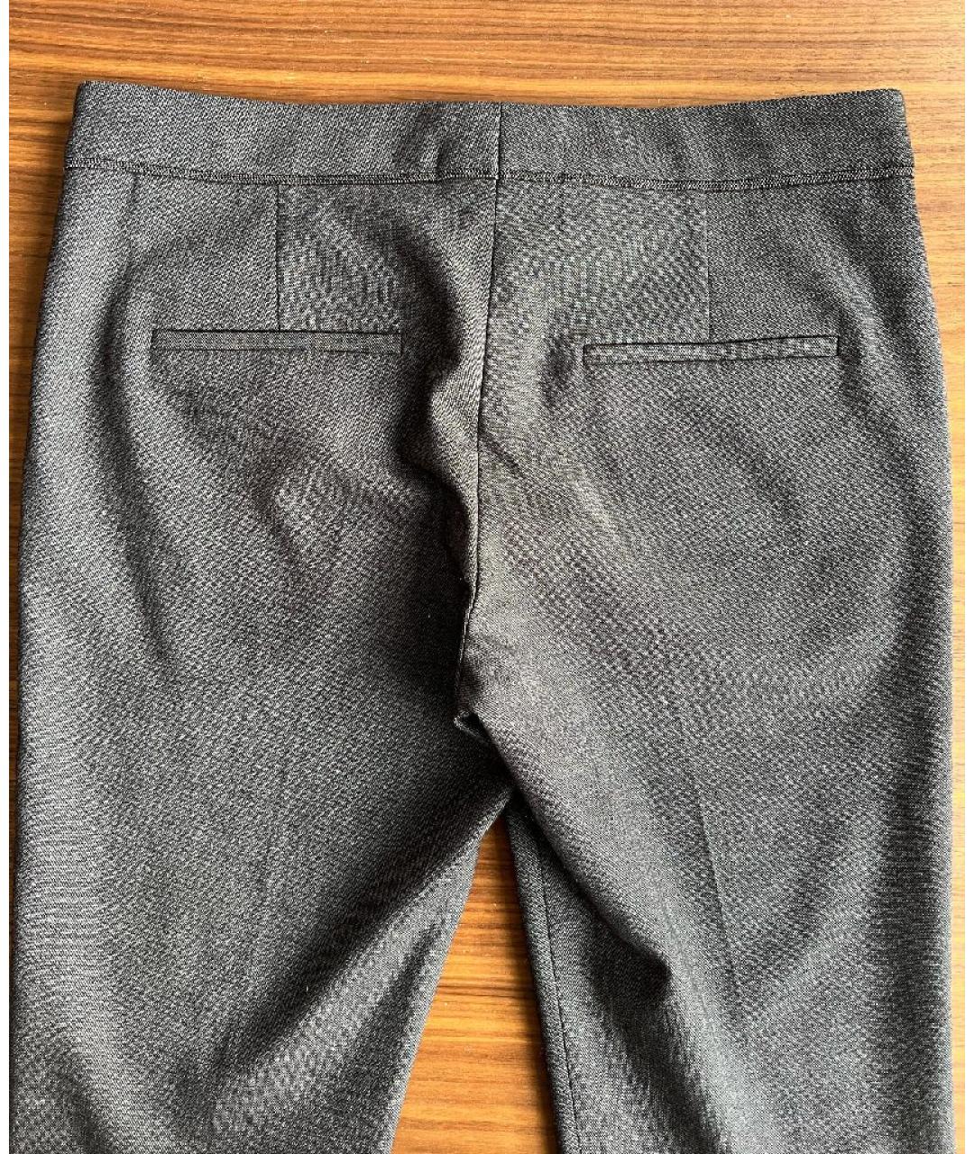 BRUNELLO CUCINELLI Серые брюки широкие, фото 4