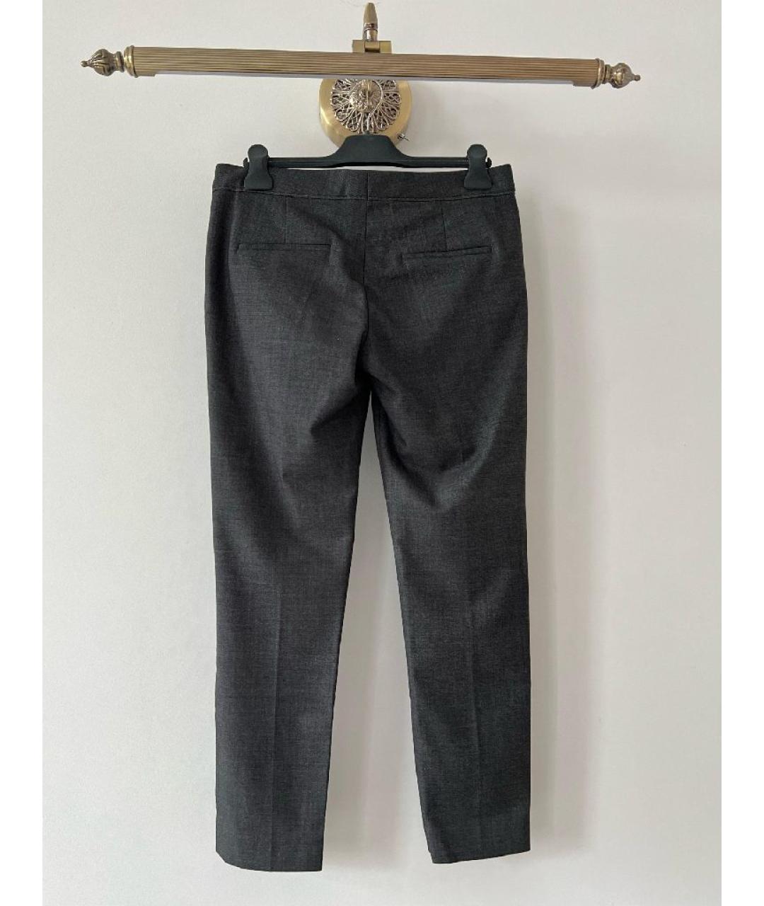 BRUNELLO CUCINELLI Серые брюки широкие, фото 2