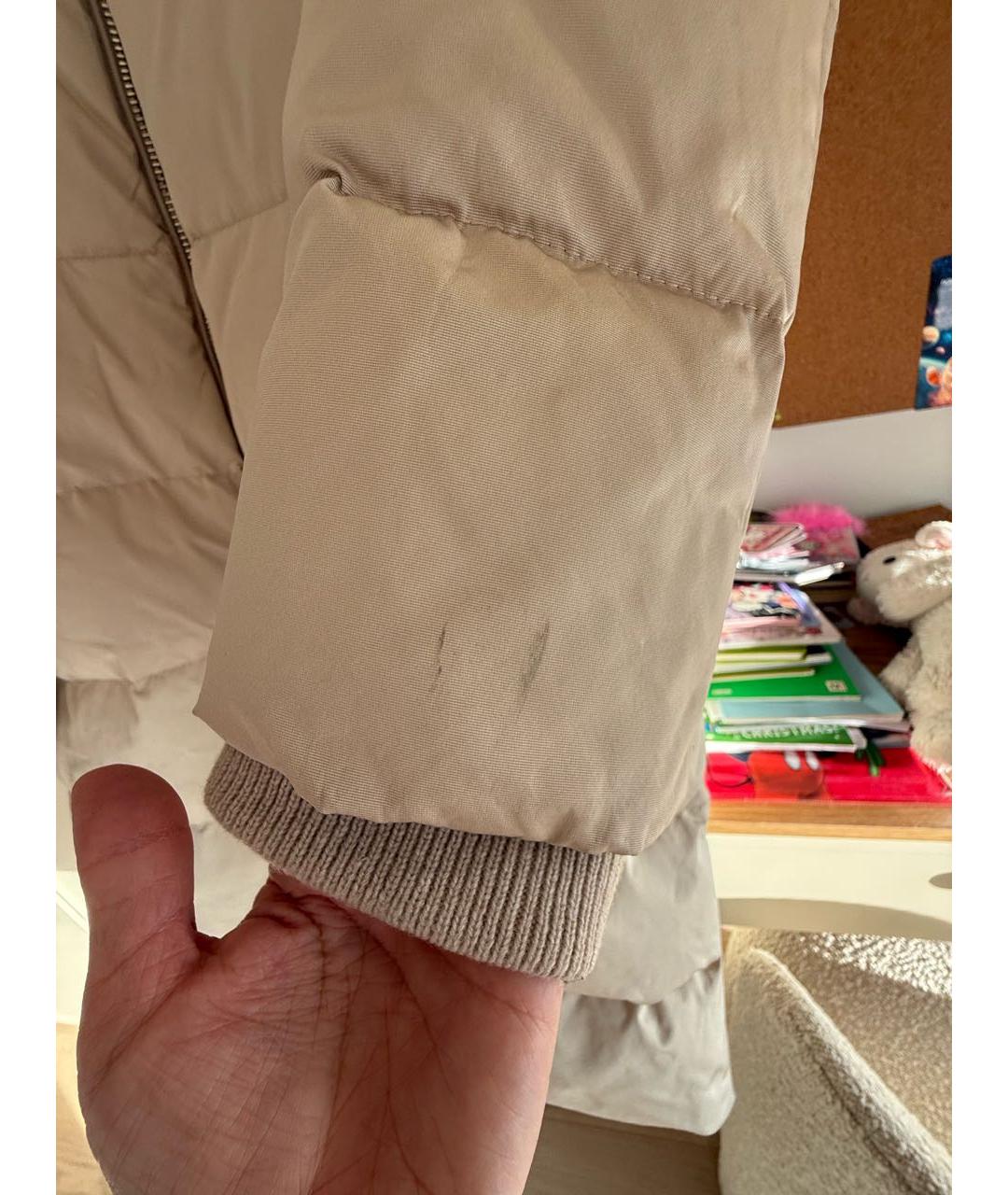 LORENA ANTONIAZZI Бежевый пуховик, фото 7