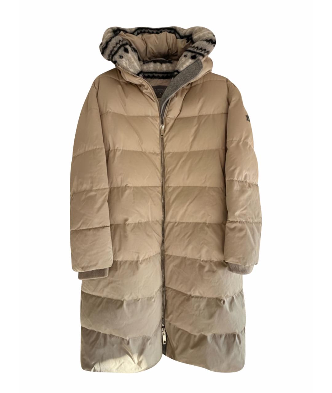 LORENA ANTONIAZZI Бежевый пуховик, фото 1