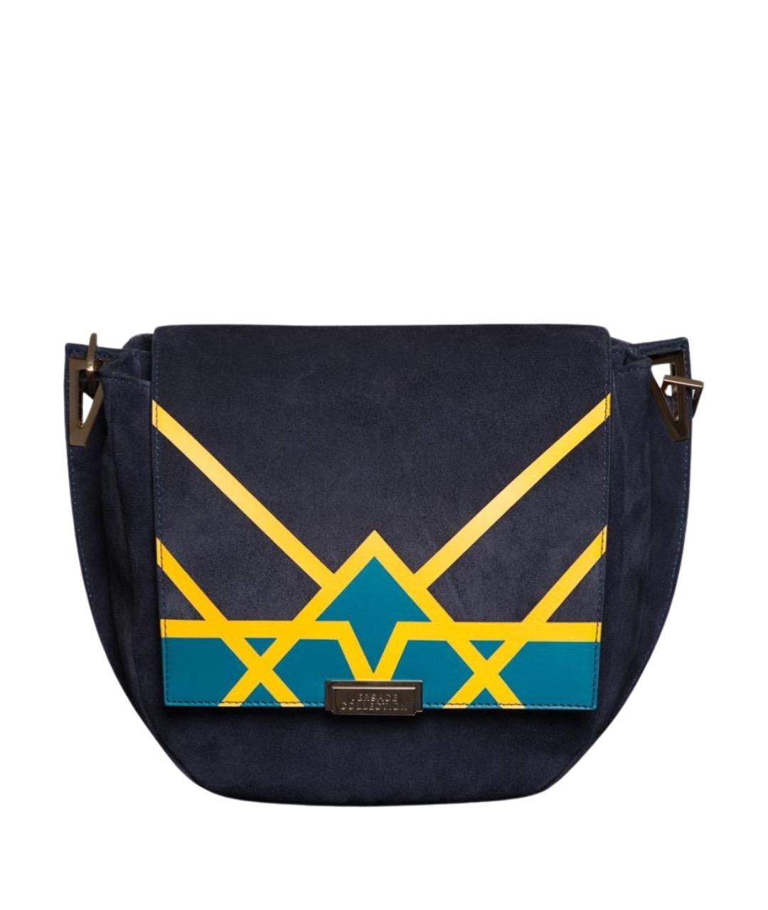 VERSACE Мульти замшевая сумка через плечо, фото 1