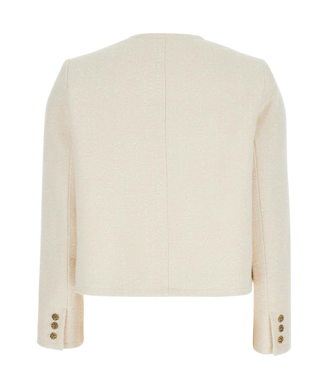 BA&SH Бежевый хлопковый жакет/пиджак, фото 2