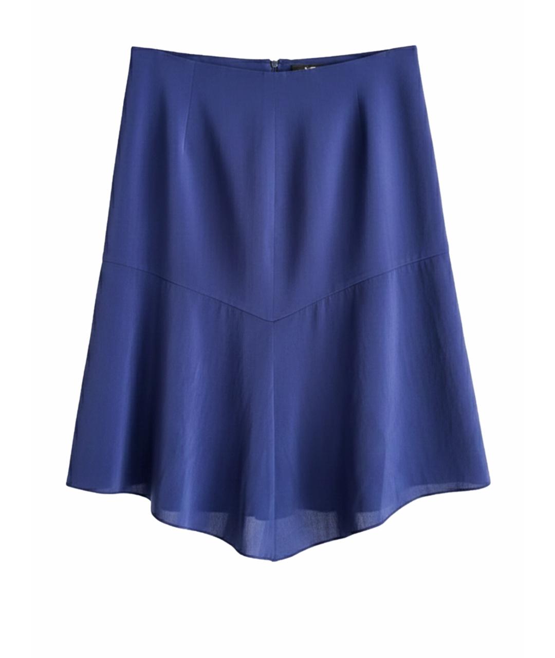 BRUNELLO CUCINELLI Синяя юбка макси, фото 1
