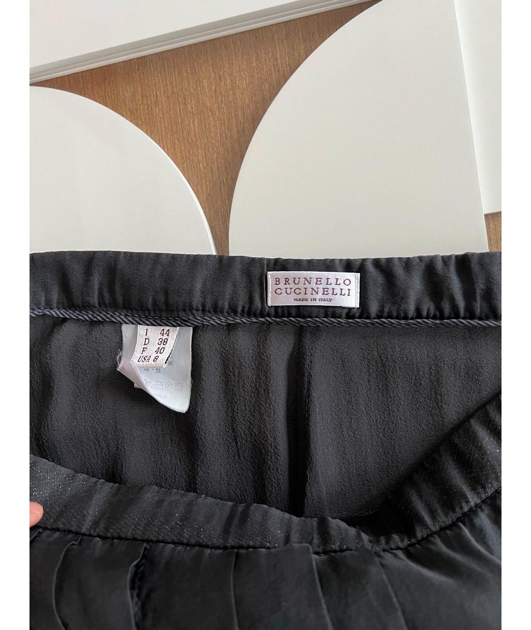 BRUNELLO CUCINELLI Серая юбка макси, фото 5