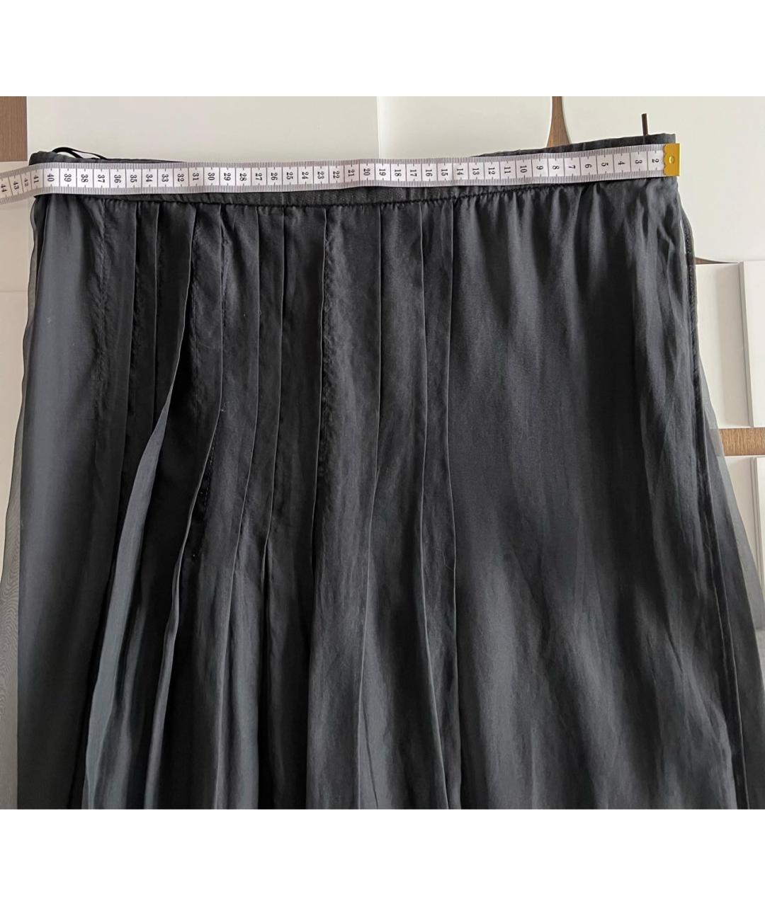 BRUNELLO CUCINELLI Серая юбка макси, фото 8