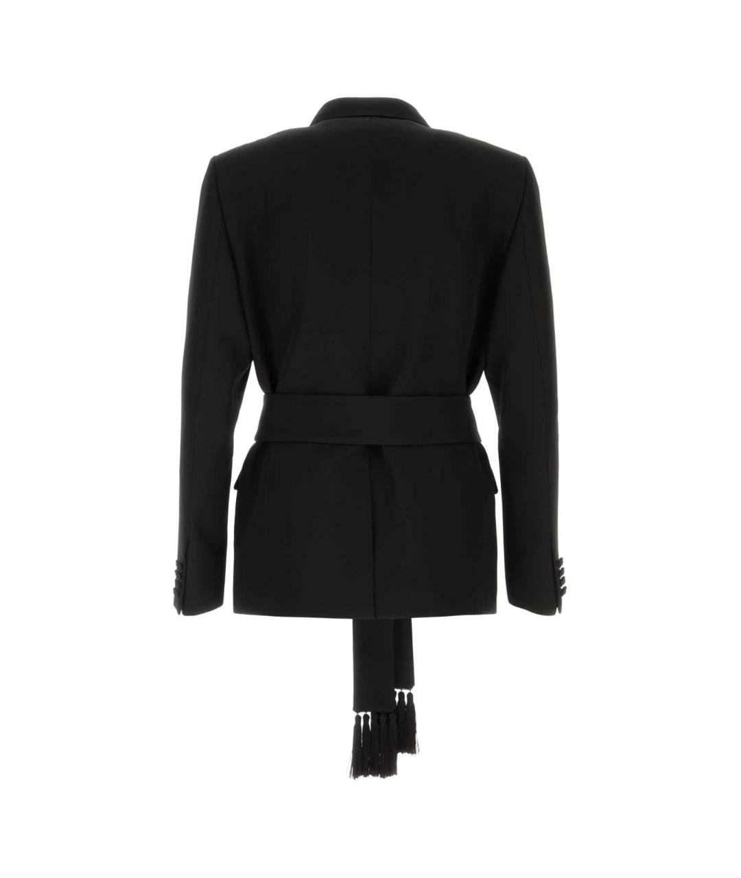 VALENTINO Черный шерстяной пиджак, фото 2
