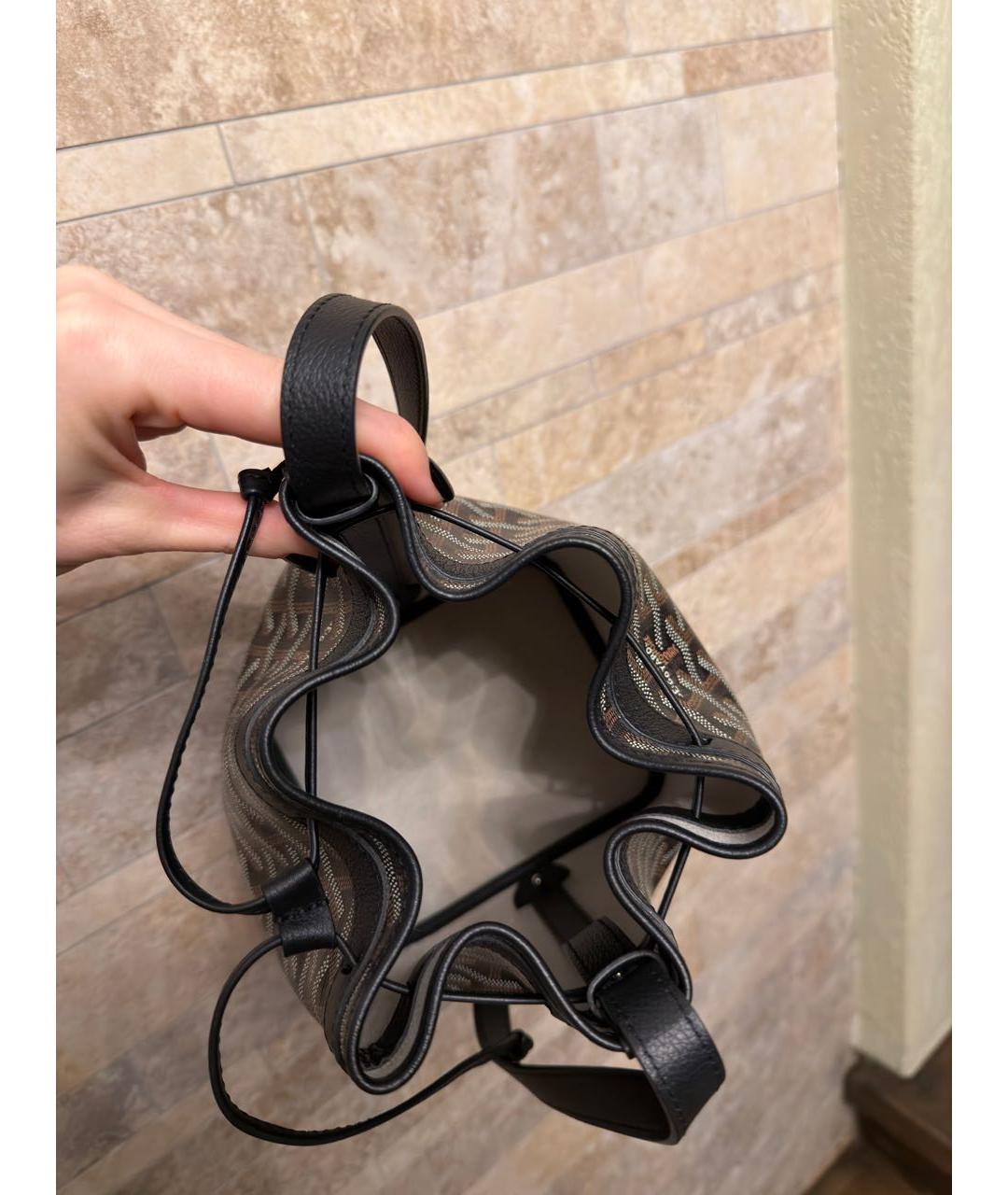 GOYARD Темно-синяя сумка через плечо, фото 3