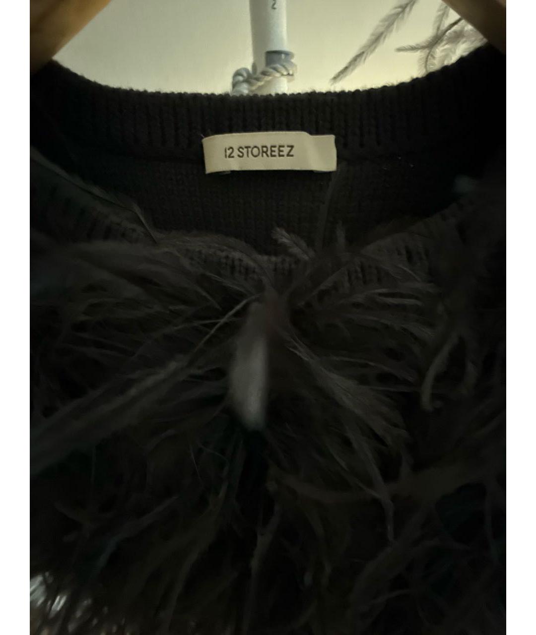 12 STOREEZ Антрацитовая хлопковая блузы, фото 3