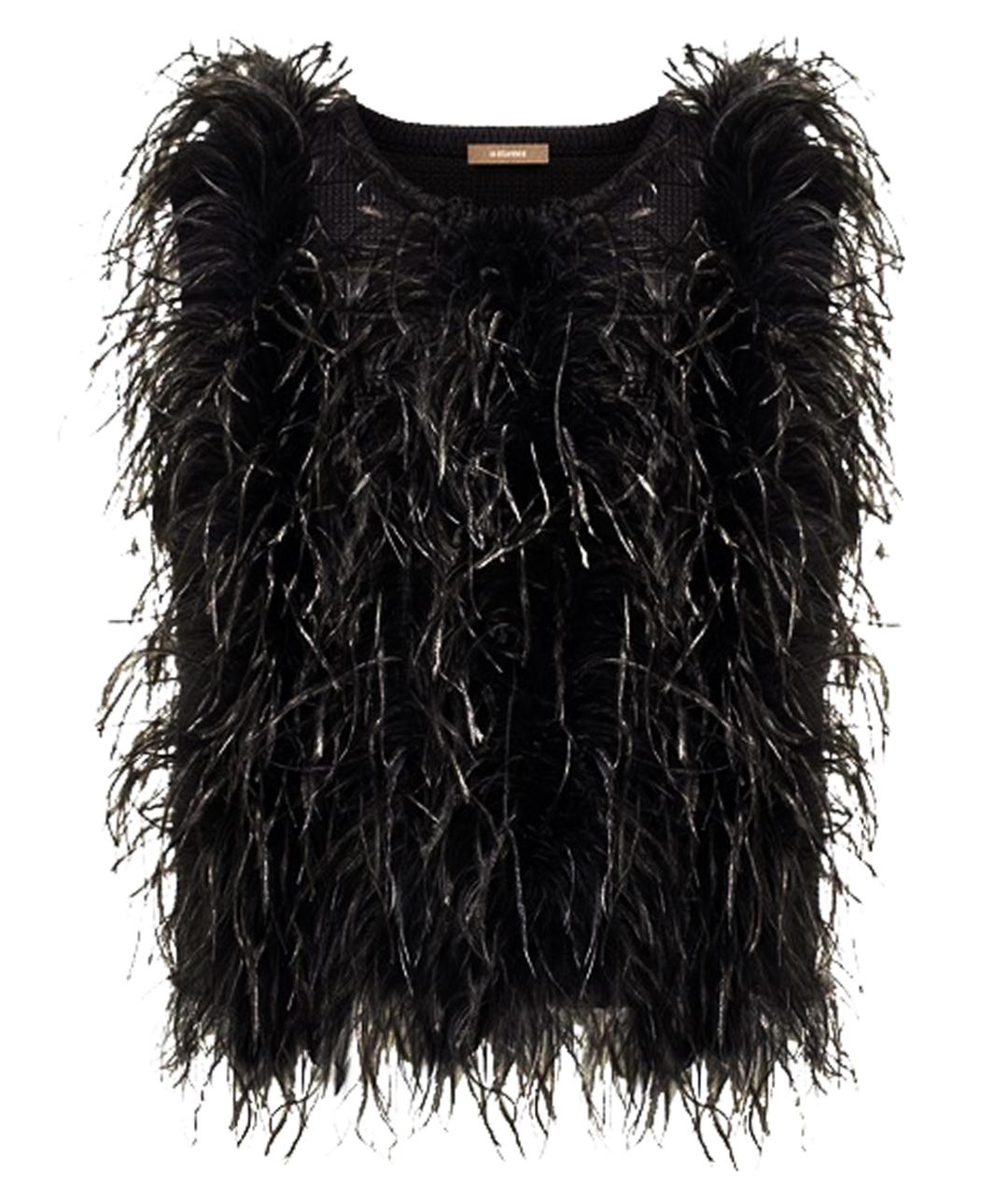 12 STOREEZ Антрацитовая хлопковая блузы, фото 1