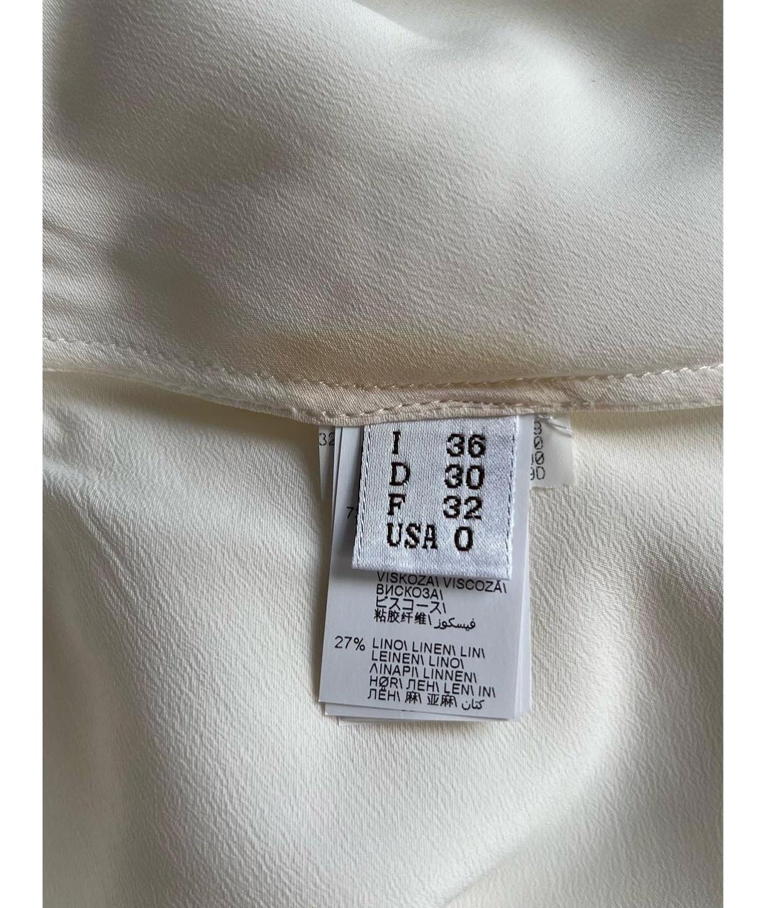 BRUNELLO CUCINELLI Бежевая юбка макси, фото 4