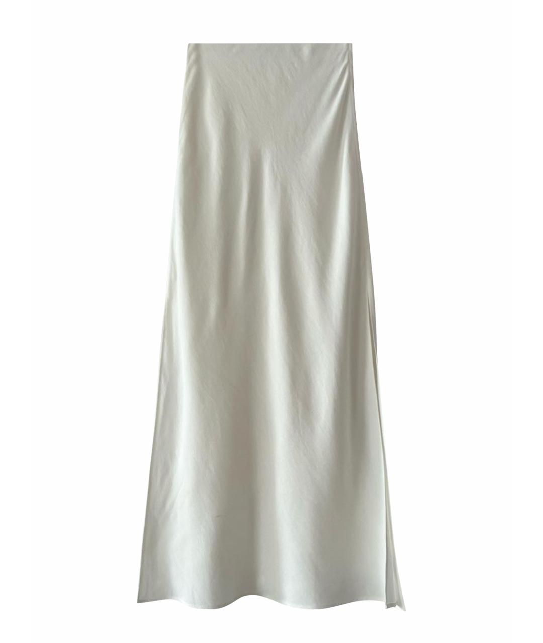 BRUNELLO CUCINELLI Бежевая юбка макси, фото 1