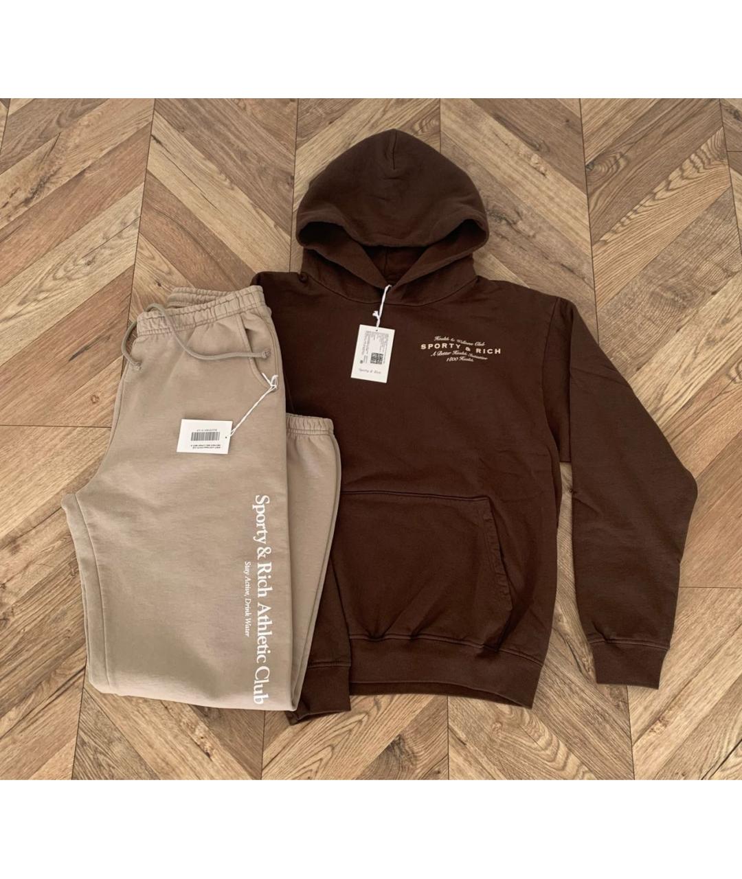 SPORTY AND RICH Хлопковый спортивные костюмы, фото 7