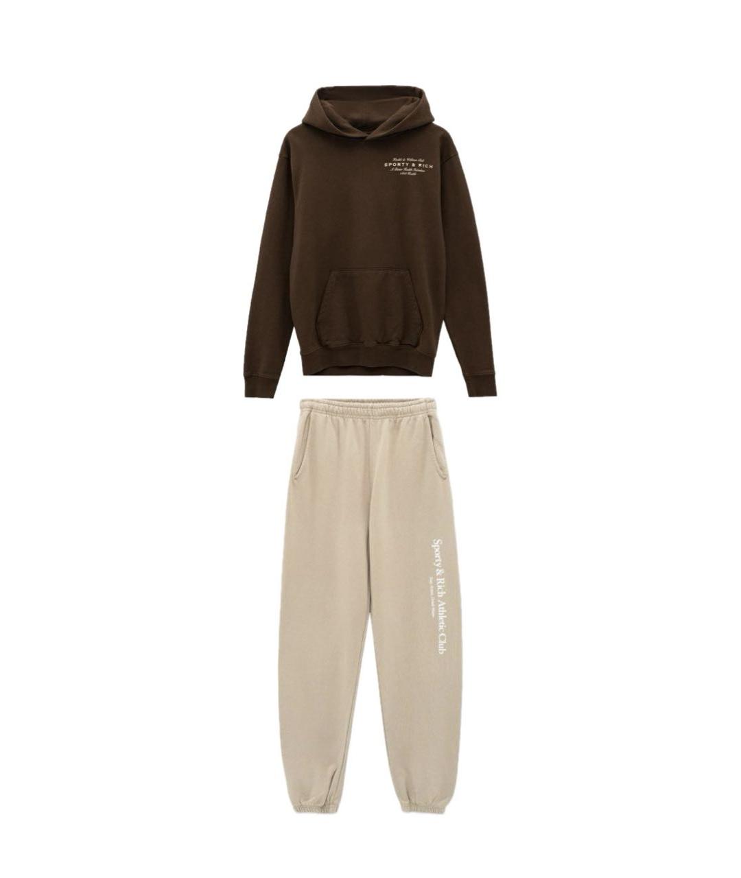 SPORTY AND RICH Хлопковый спортивные костюмы, фото 3