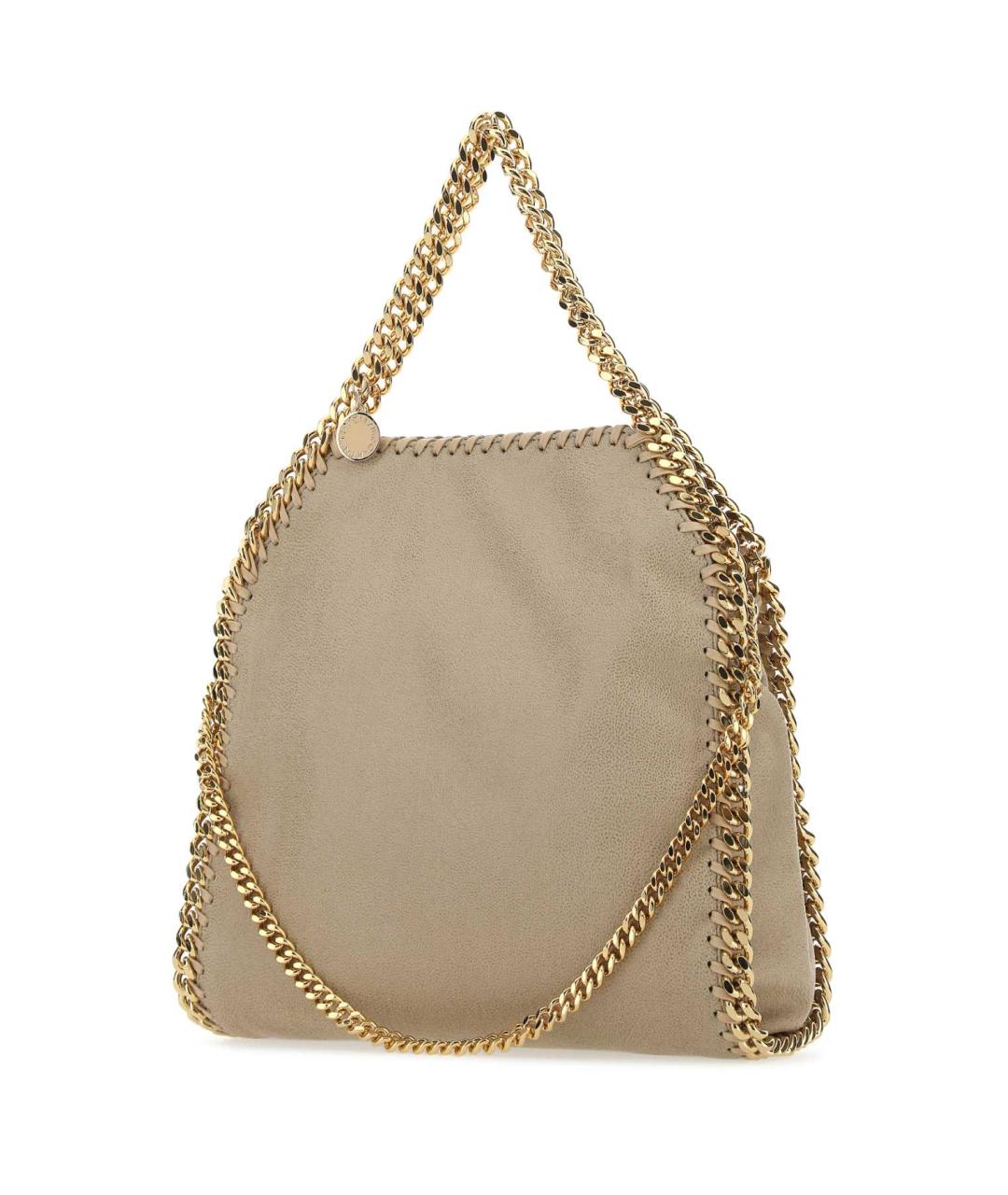 STELLA MCCARTNEY Бежевая сумка через плечо из искусственной кожи, фото 2