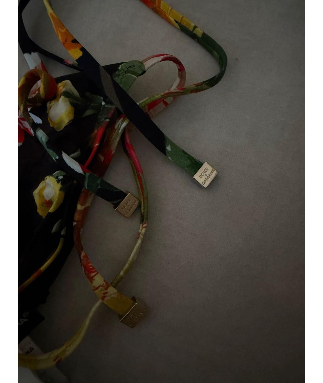 DOLCE&GABBANA Мульти полиамидовый купальник, фото 4