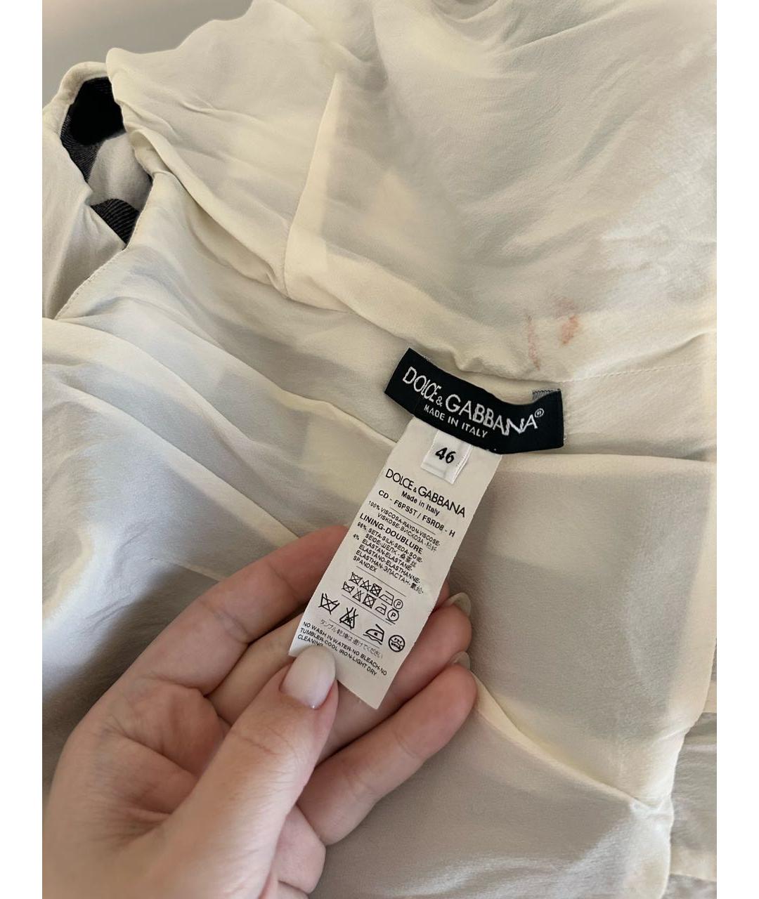 DOLCE&GABBANA Мульти вискозный сарафан, фото 7