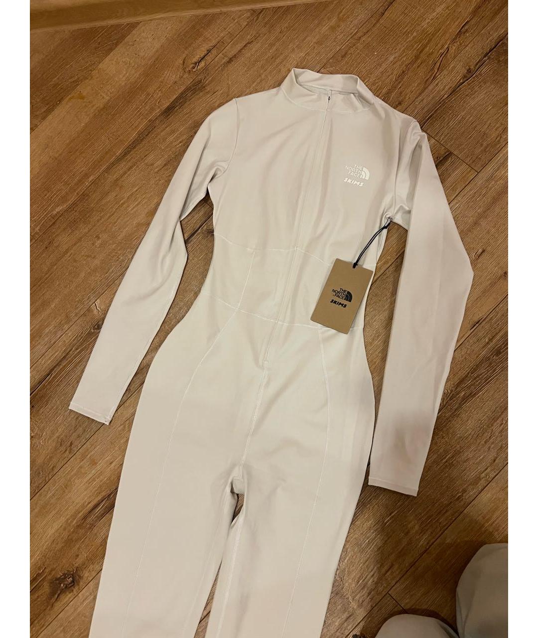 SKIMS Белый полиэстеровый комбинезон, фото 6