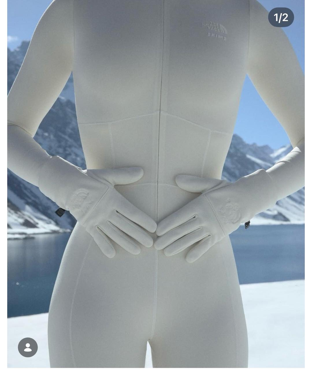 SKIMS Белый полиэстеровый комбинезон, фото 7