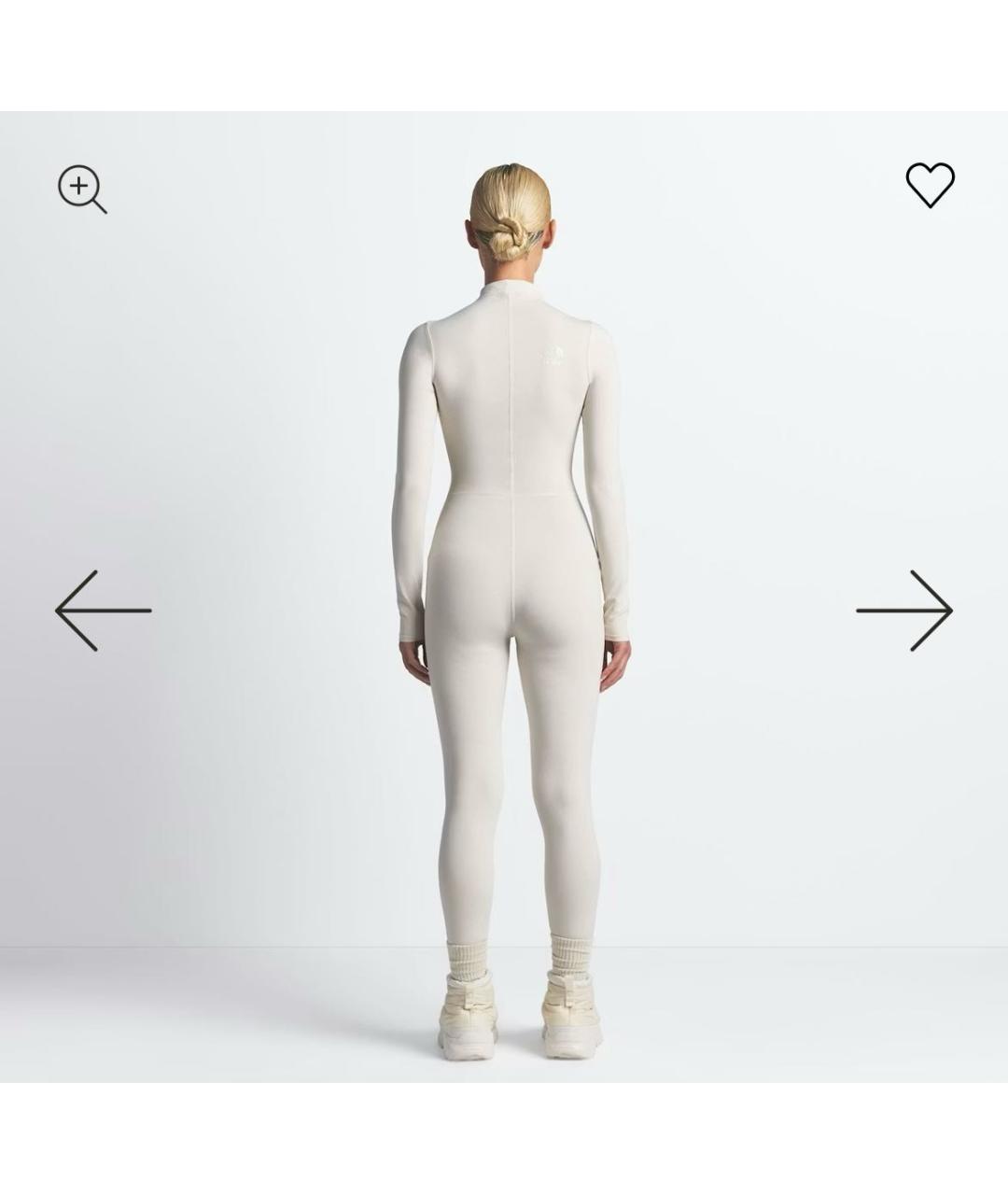 SKIMS Белый полиэстеровый комбинезон, фото 2