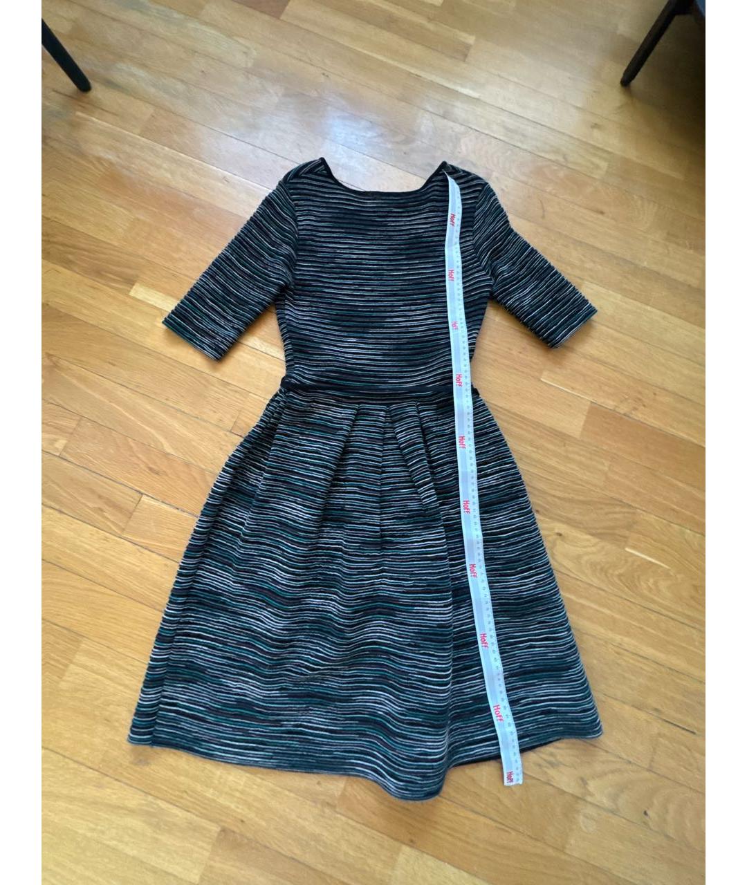 M MISSONI Серое шерстяное повседневное платье, фото 2