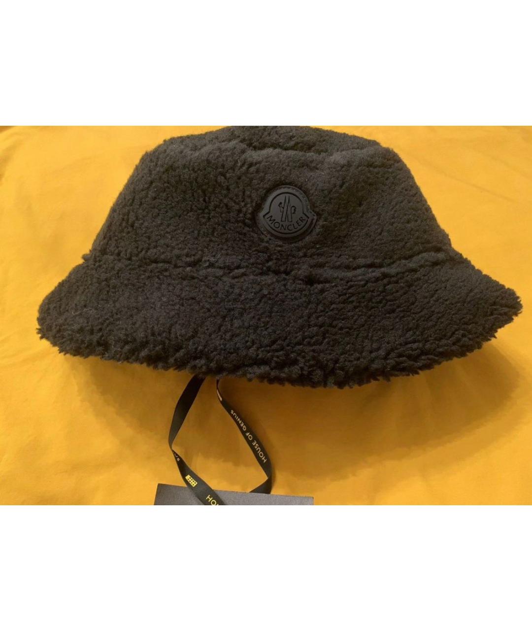 MONCLER Черная шляпа, фото 3