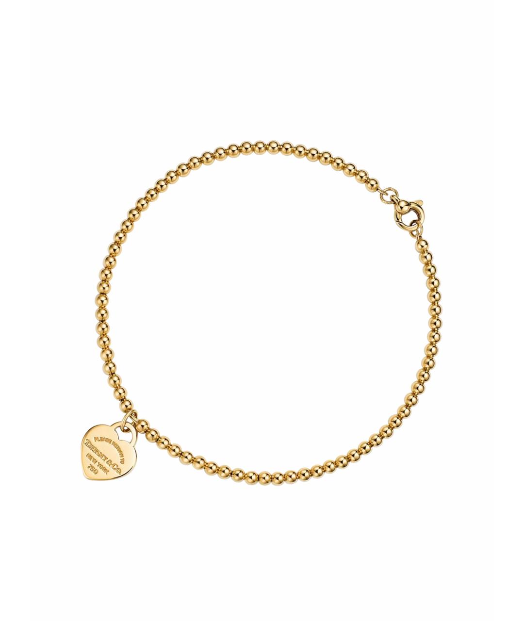 TIFFANY&CO Желтый браслет из желтого золота, фото 1