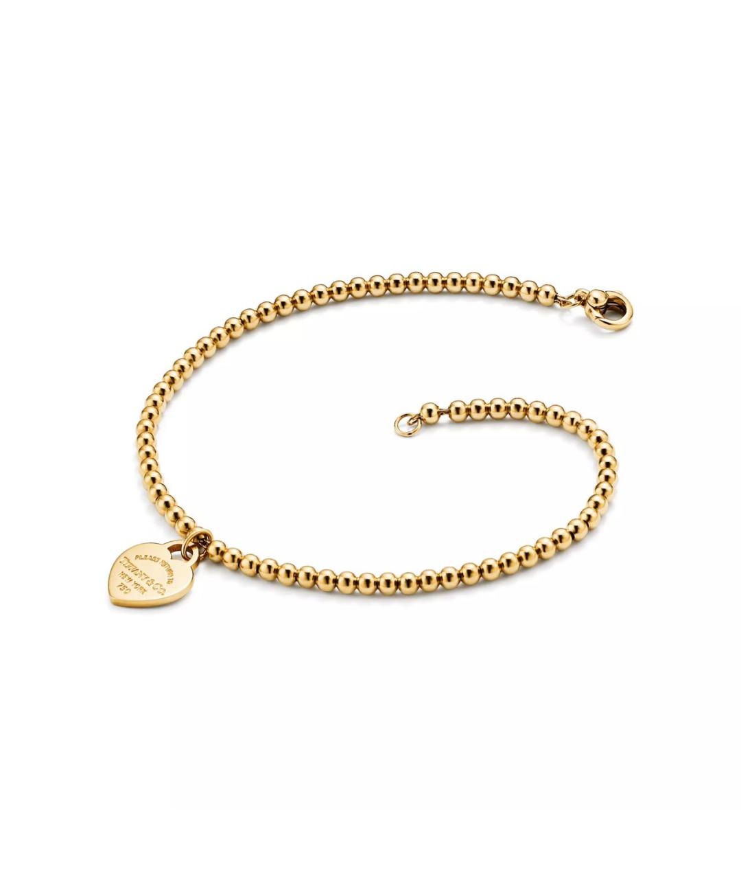 TIFFANY&CO Желтый браслет из желтого золота, фото 4