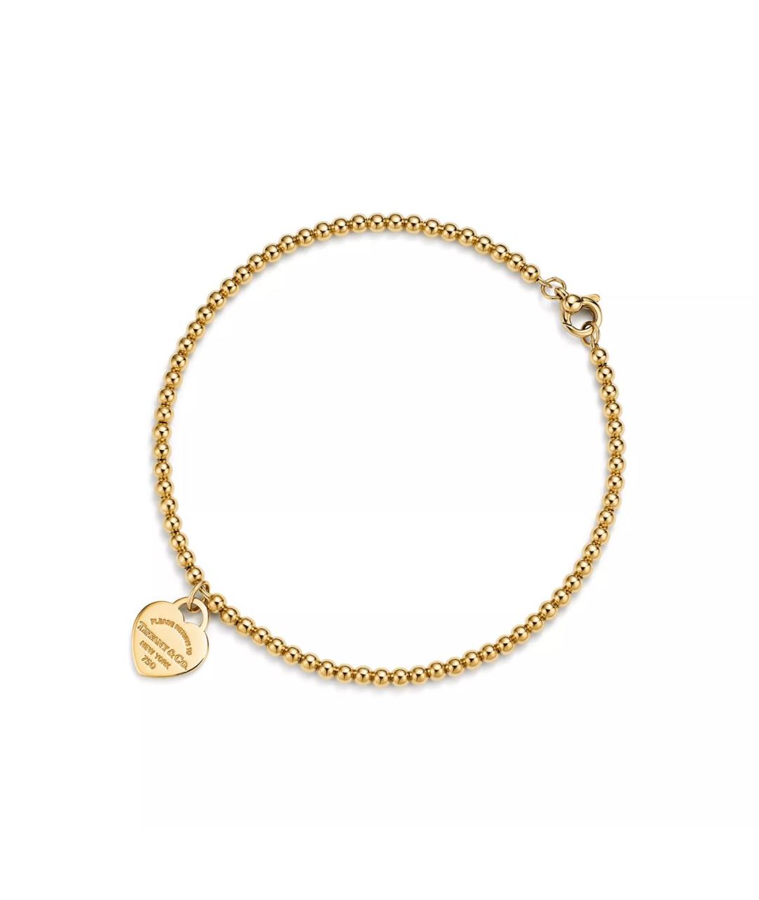 TIFFANY&CO Желтый браслет из желтого золота, фото 6