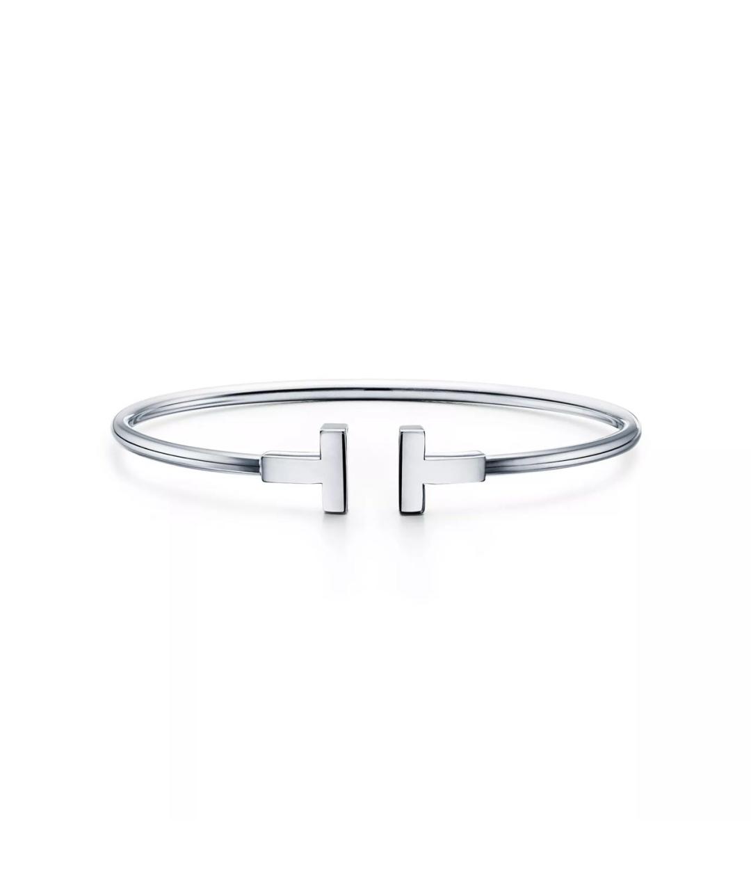 TIFFANY&CO Серебрянный браслет из белого золота, фото 5
