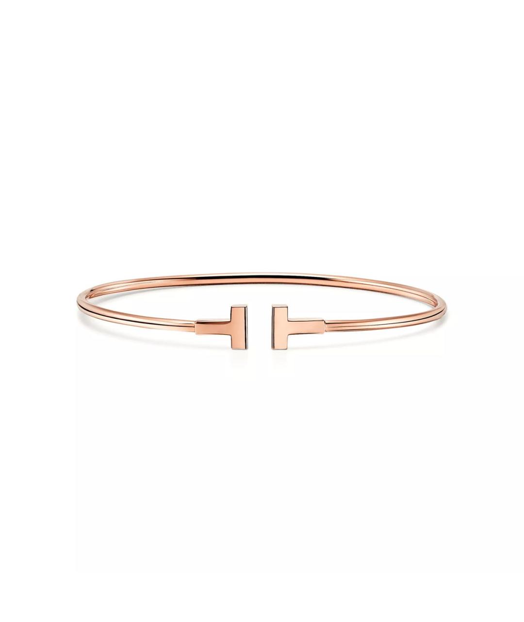 TIFFANY&CO Бежевый браслет из розового золота, фото 4