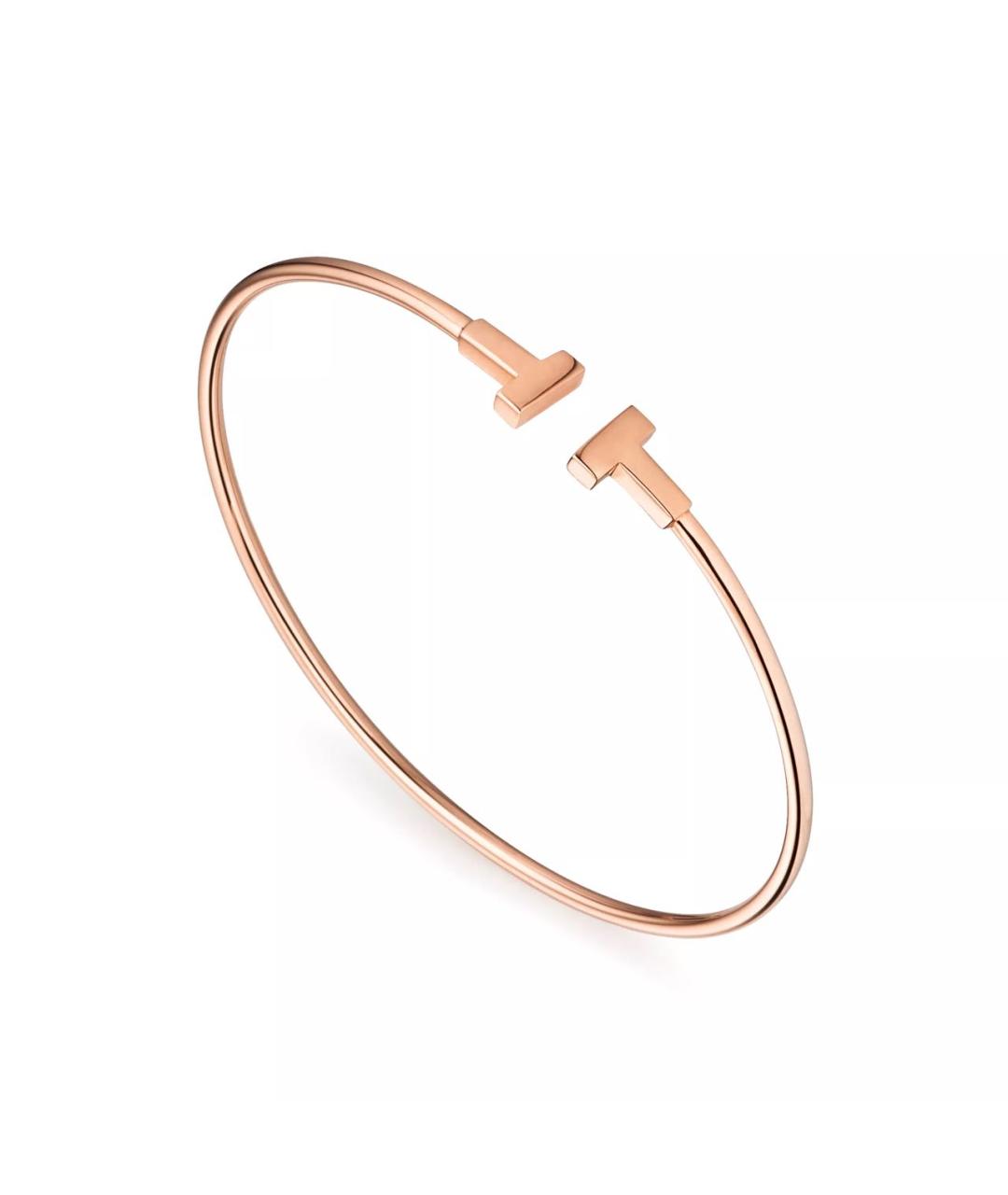 TIFFANY&CO Бежевый браслет из розового золота, фото 2