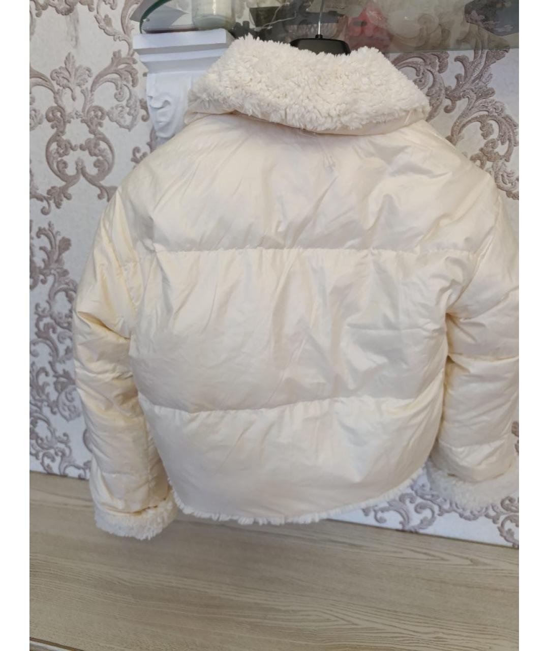 MICHAEL KORS Бежевый полиэстеровый пуховик, фото 2