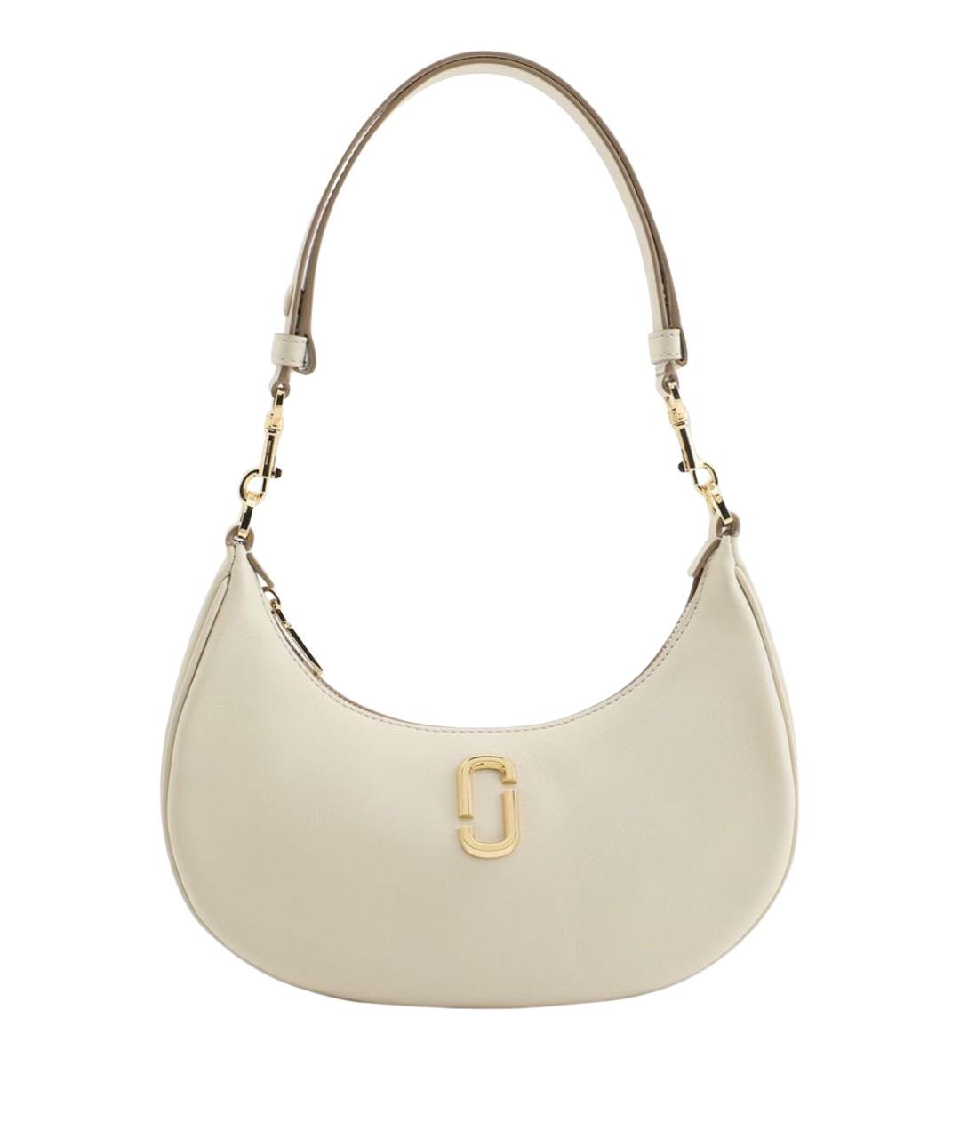 MARC JACOBS Бежевая кожаная сумка через плечо, фото 1