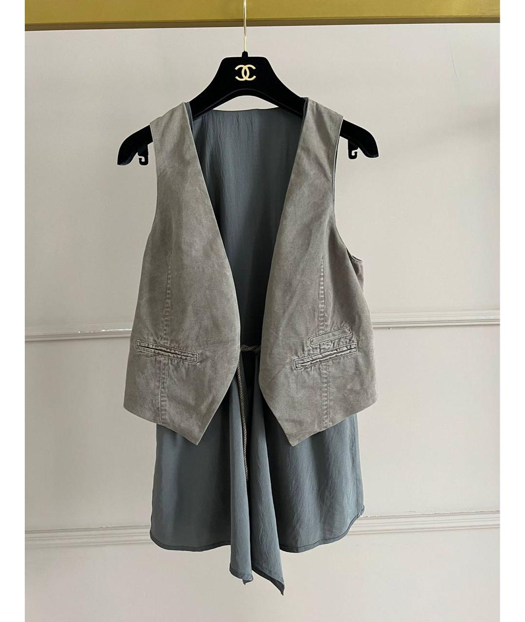 BRUNELLO CUCINELLI Хаки блузы, фото 9