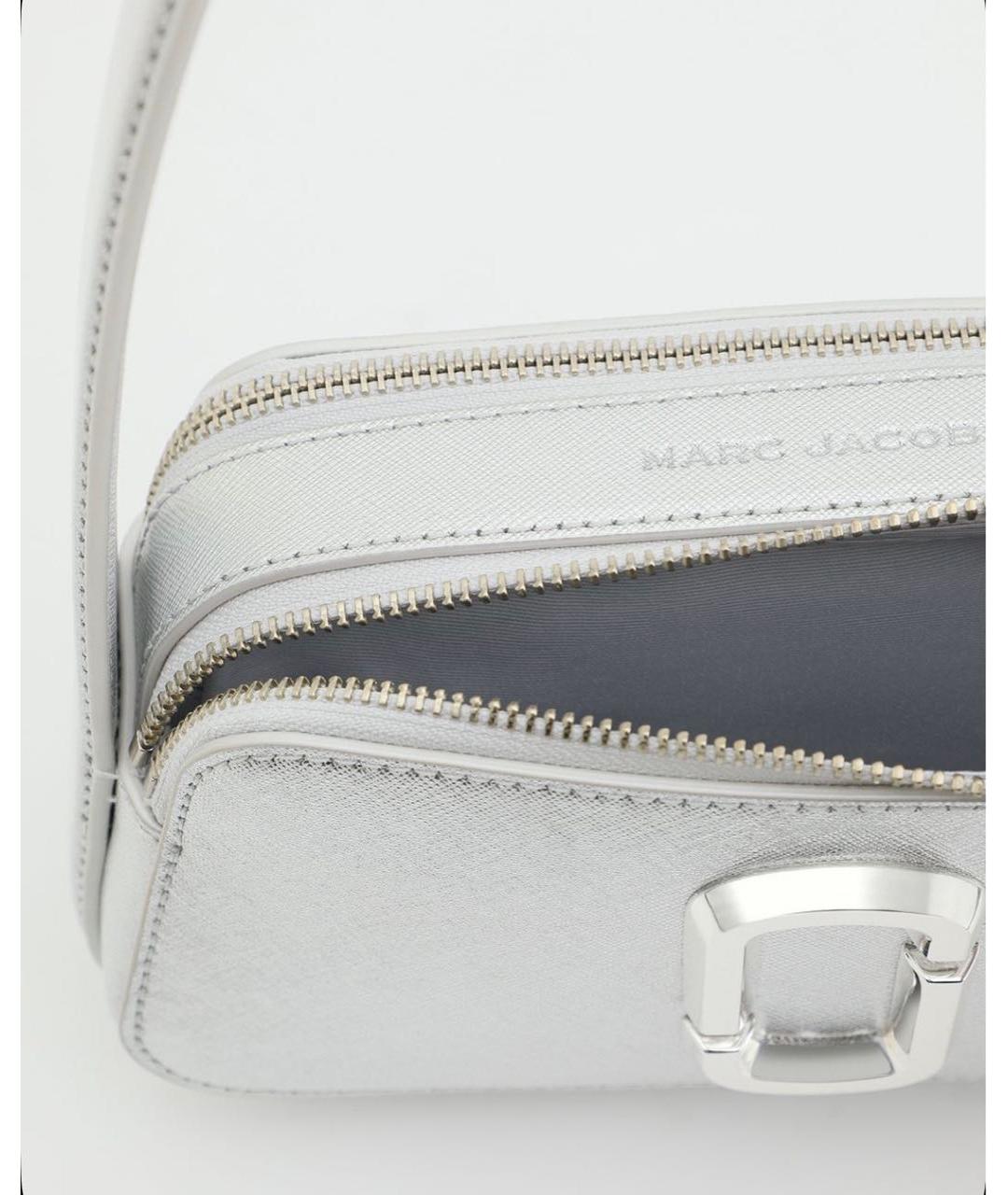 MARC JACOBS Серебряная сумка через плечо, фото 3